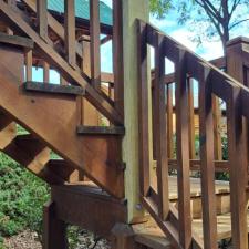 Log Home Surface Stripping And Staining In Jasper GA 31